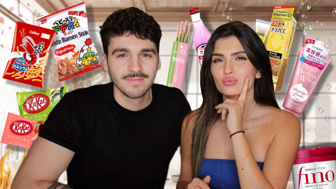 ON TESTE DES PRODUITS DU JAPON 🇯🇵 (nourriture et skincare)