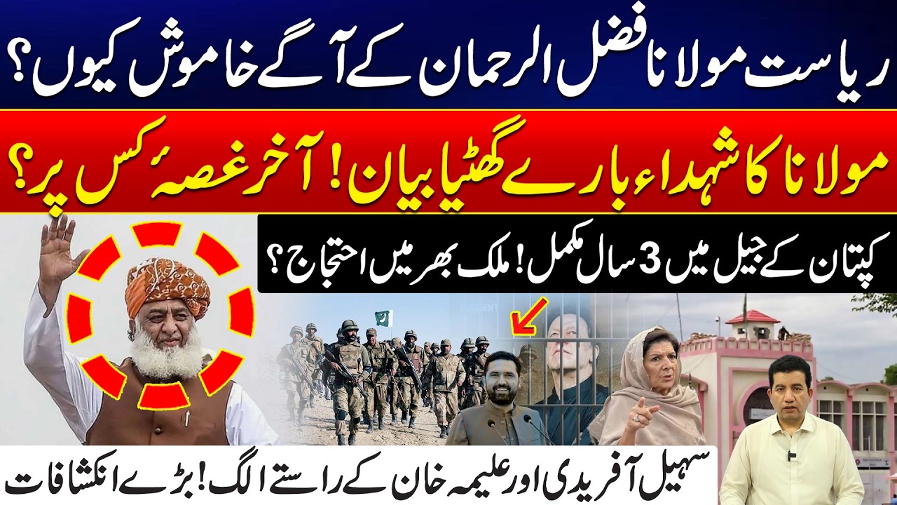 Pak Politics Heats Up | Political Storm Over Maulana Fazlur Rehman's Statement What's Next for PTI?
