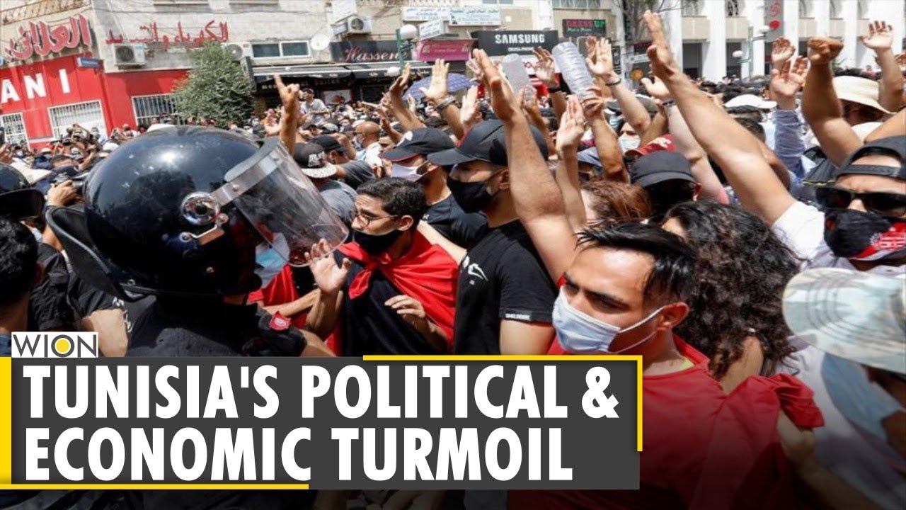 Tunisia's President dismisses government, freezes parliament prompting protests | Kais Saied | WION