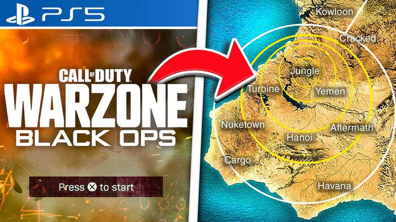 BLACK OPS 5 COMING to WARZONE - NEW MAP, SECRETS & SEASON 4 LEAKS!
