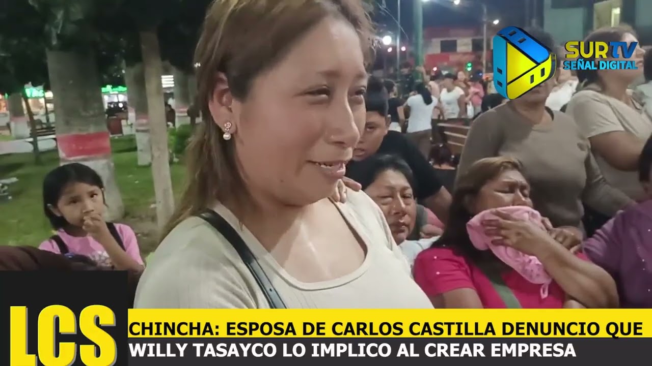 ESPOSA DE CARLOS CASTILLA SEÑALA QUE ENGAÑARON A SU ESPOSO