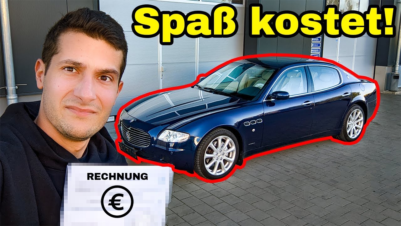 Wer Maserati fahren will, muss auch Maserati zahlen können!