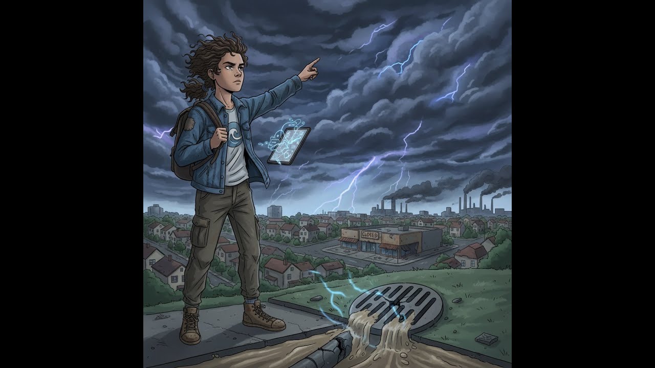Before the Storm Breaks - A Climate Thriller Audio Story for Teens 13-15