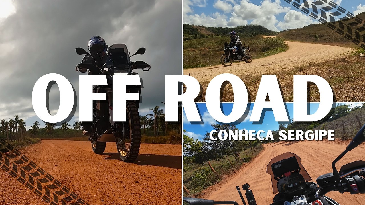 OFFROAD DE BMW F 900 GS - CONHEÇA SERGIPE