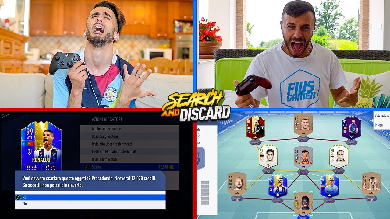 SEARCH and DISCARD con RONALDO TOTS vs FIUS GAMER!
