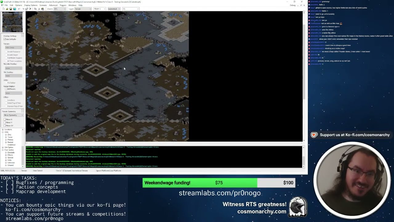 13 August 2026 devstream -- Programming, weapon extension progress, faction concepts