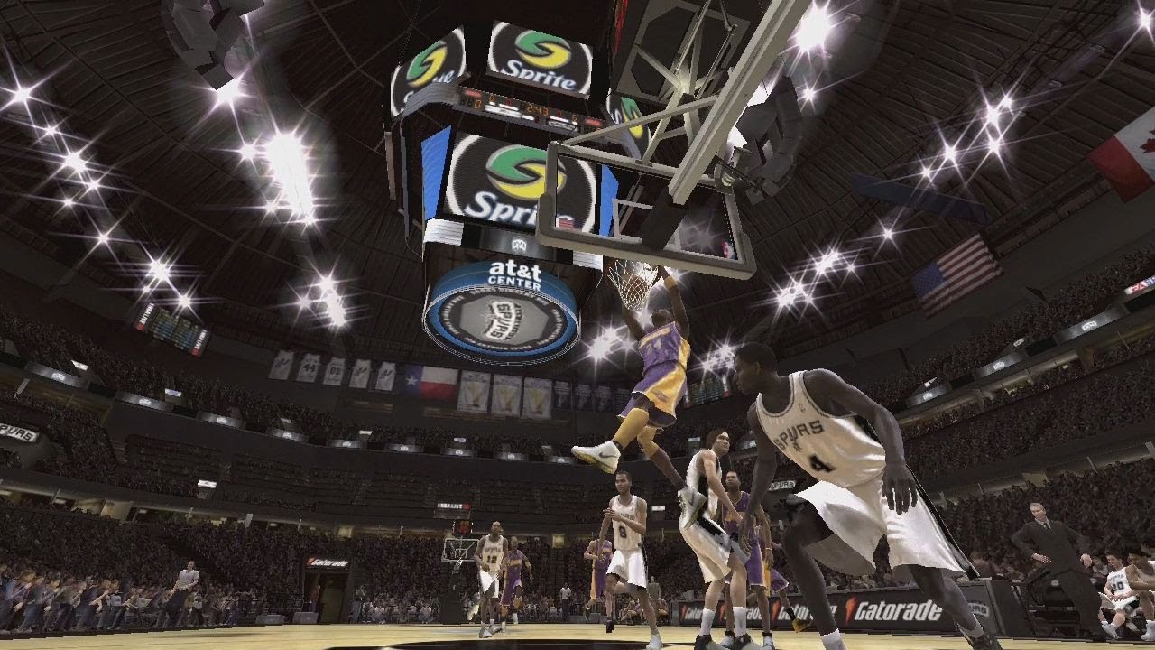 NBA Live 08 - Lakers vs Spurs