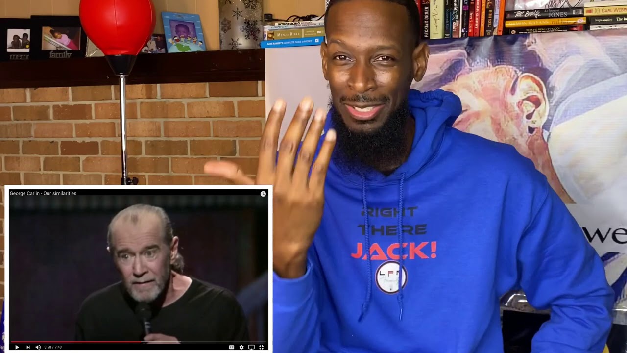 YES‼️ George Carlin Breaks Down Our Similarities | REACTION‼️