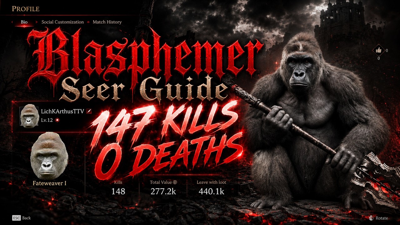 The Best Blasphemer Seer Guide - Mistfall Hunter