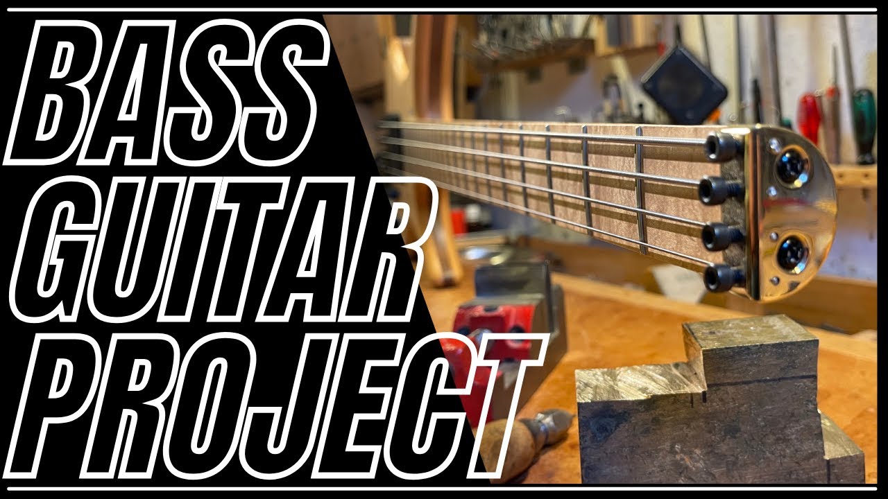 Bass Guitar Project Hardware Build Headless Conversion