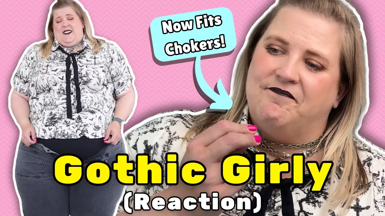 Gothic Reaction | Glitter and Lazers Clothing Haul Reaction