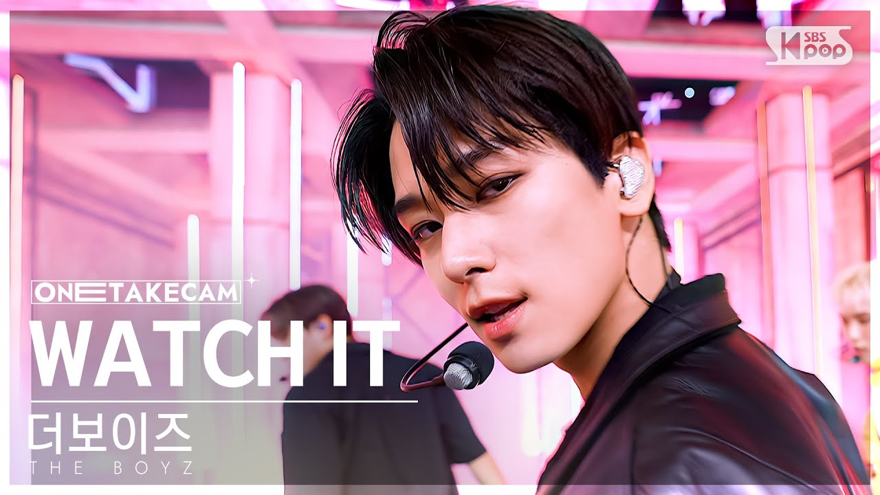[단독샷캠4K] 더보이즈 'WATCH IT' 단독샷 별도녹화│THE BOYZ ONE TAKE STAGE│@SBS Inkigayo 231126
