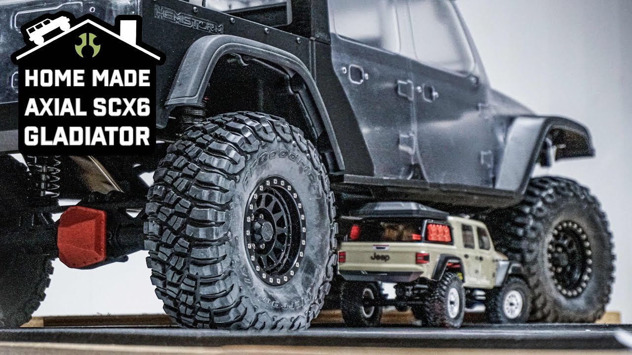 AXIAL SCX6 Gladiator Build - Part 3 - CNC Machining and designing more parts