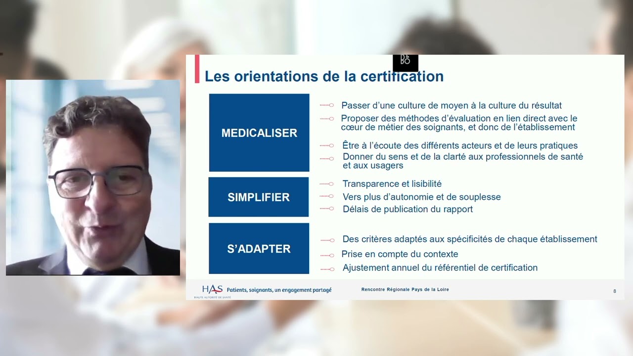 Leadership managérial en matière de qualité des soins et sécurité des patients en ES - HAS