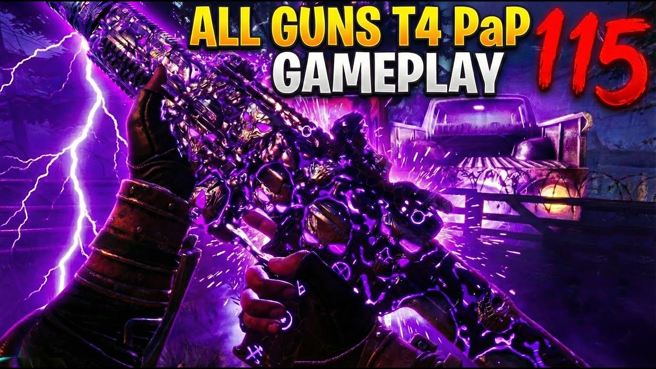 Black Ops 7 Zombies: ALL Tier 4 Pack-a-Punch Primary Weapons (Ultra Rarity) – Round 100+