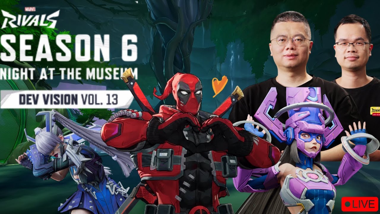 NEW HEROES & MAP! Marvel Rivals Season 6: Night at the Museum (Dev Vision Vol 13)