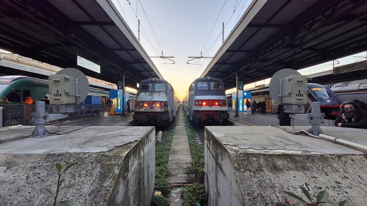 Maratona di treni a Bologna Centeale e un po' di cazzeggio