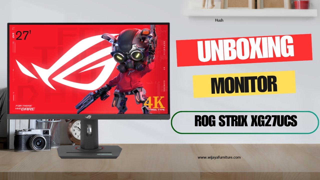 Can This 4K Monitor Make Games Look Better? ROG Strix  XG27UCS 27'  Gaming World