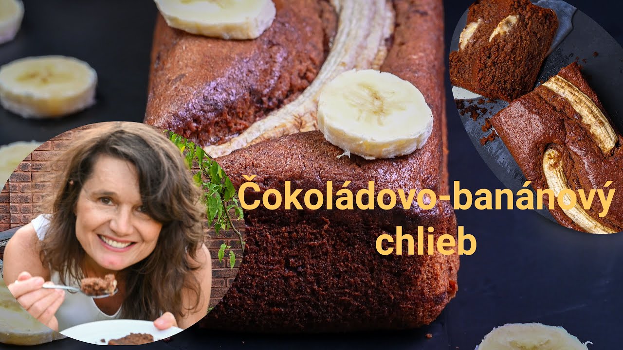 Najobľúbenejšie domáce recepty – čokoládovo banánový chlieb – deti ho priam milujú!
