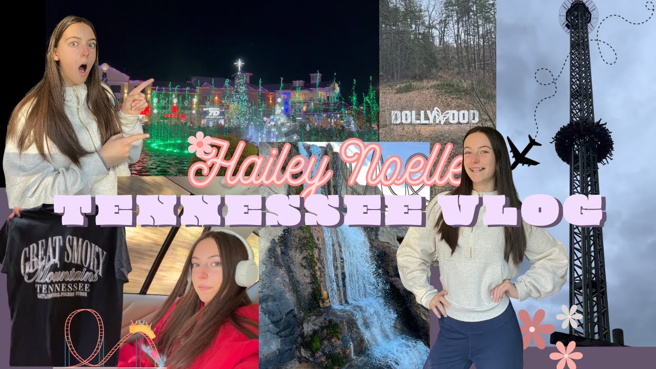 PIGEON FORGE TENNESSEE TRAVEL VLOG!! *dollywood + escape room + aquarium + shopping + food*