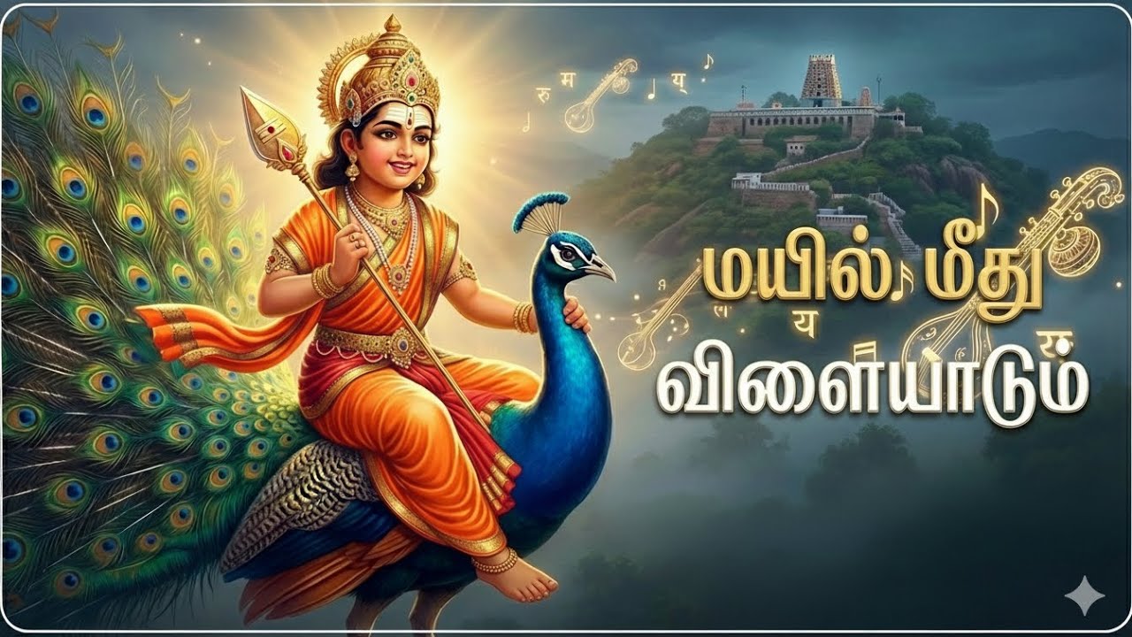 Lord Muruga Song | Mayil Meethu Vilaiyadum | Sathur Karpagam | Raga Vaasanthi