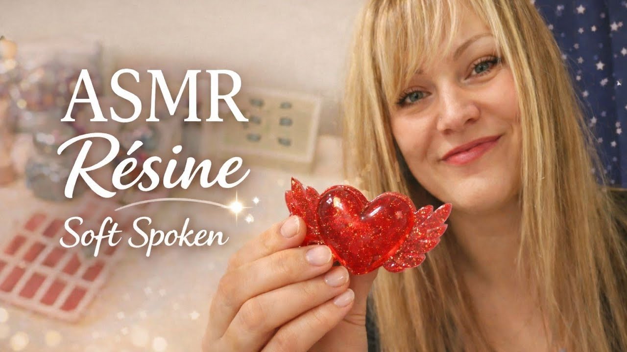 ASMR Résine ✨ Création Hypnotisante en Soft Spoken (Ultra Relaxant)
