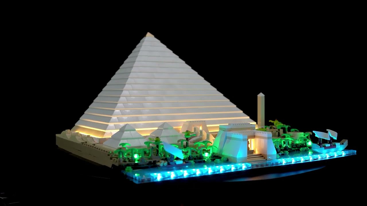 Lightailing Light Kit For Lego Great Pyramid of Giza 21058
