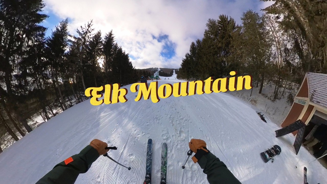 Skiing Elk Mountain
