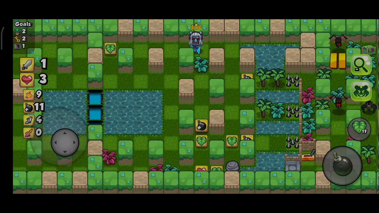 Bomber Friends - Tropical Quest Level 8