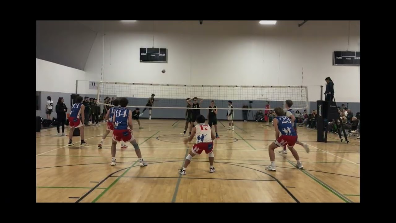 Tyler Hong Libero C/O 26 serve receive highlights Winter Club szn 