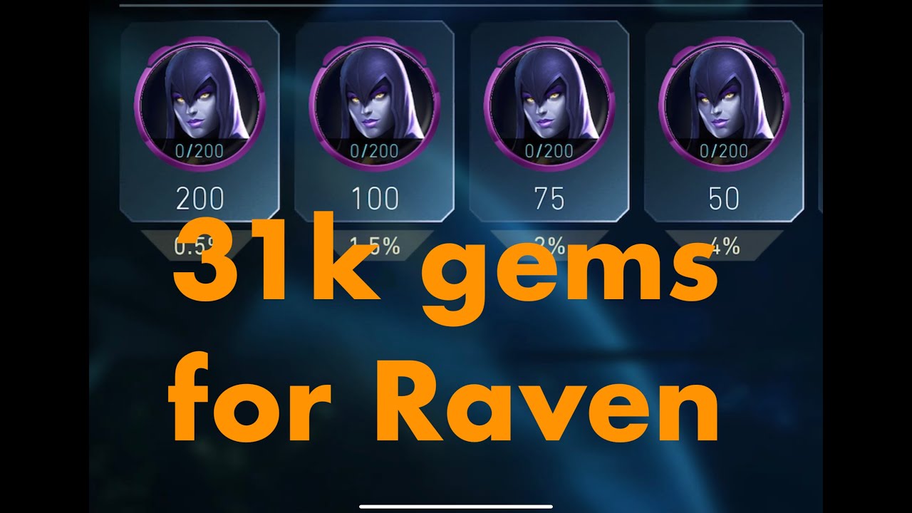 Raven Legendary Chest | 31k gems | Injustice 2 Mobile