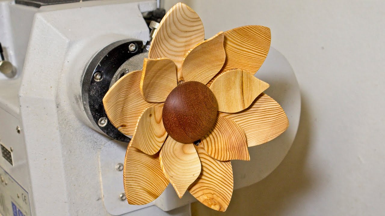 Woodturning - From Bowl to Flower