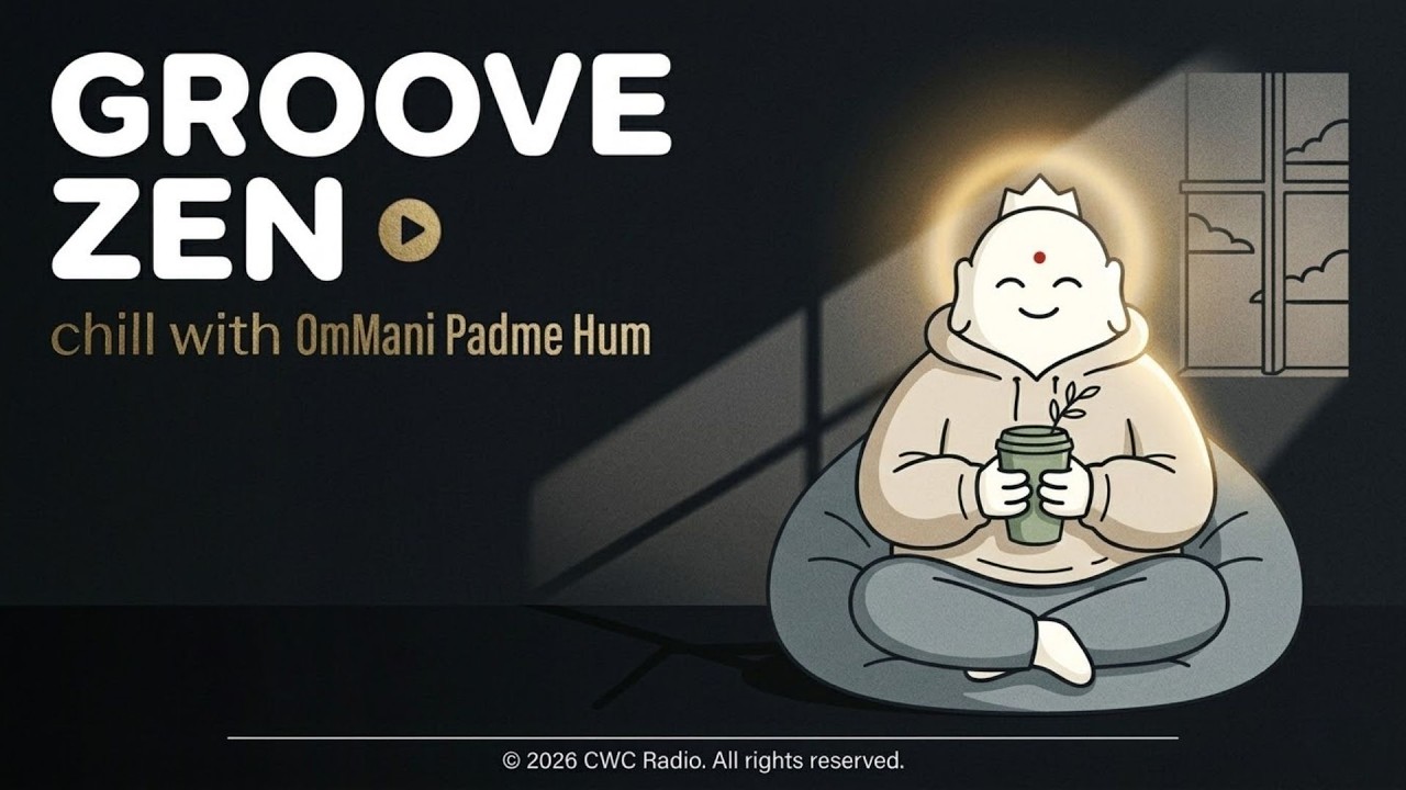 GROOVE ZEN ☕️ Chill with Om Mani Padme Hum | 所謂修行是在冷掉的咖啡裡找回熱騰騰的自己 | Modern Mantra Lo-fi