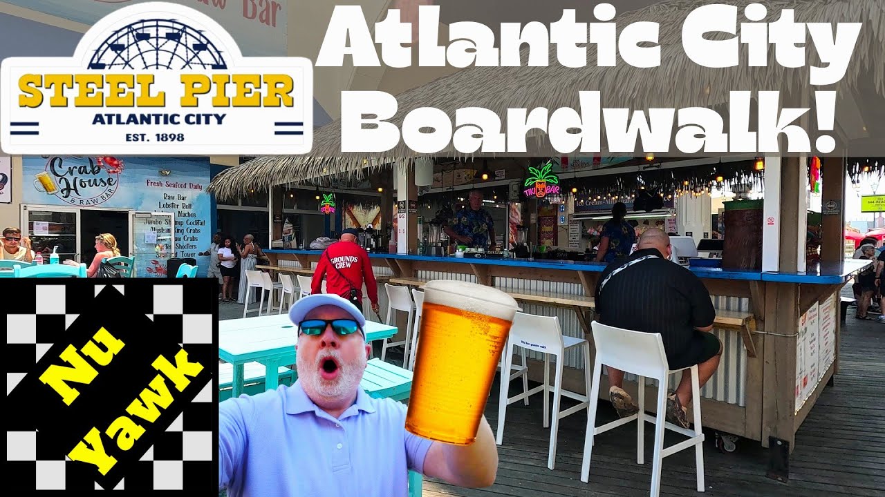🟡 Exploring Atlantic City&rsquo;s Steel Pier 🎡 | Rides, Food & Fun on the Boardwalk! End Of Season Tour!