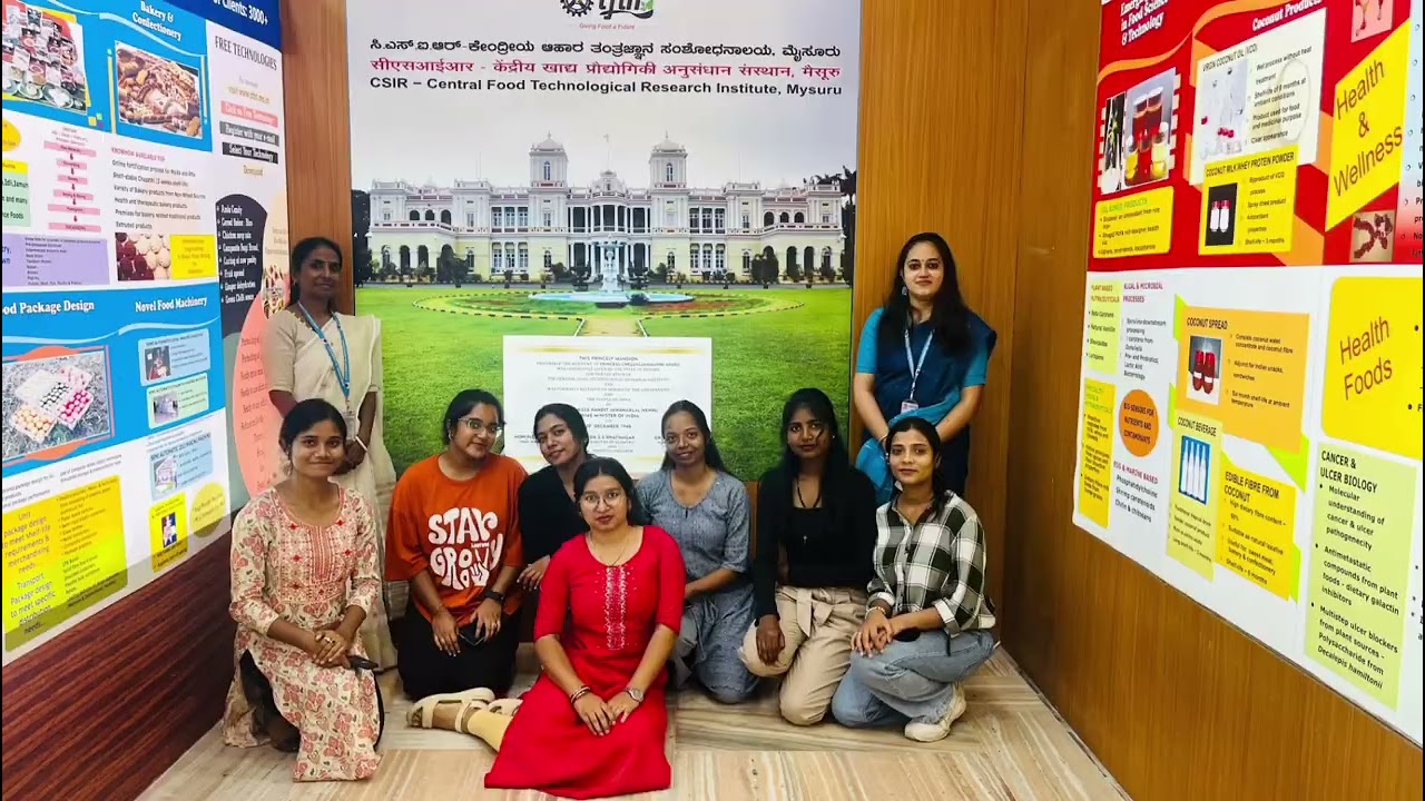 Visit to CFTRI, Mysore