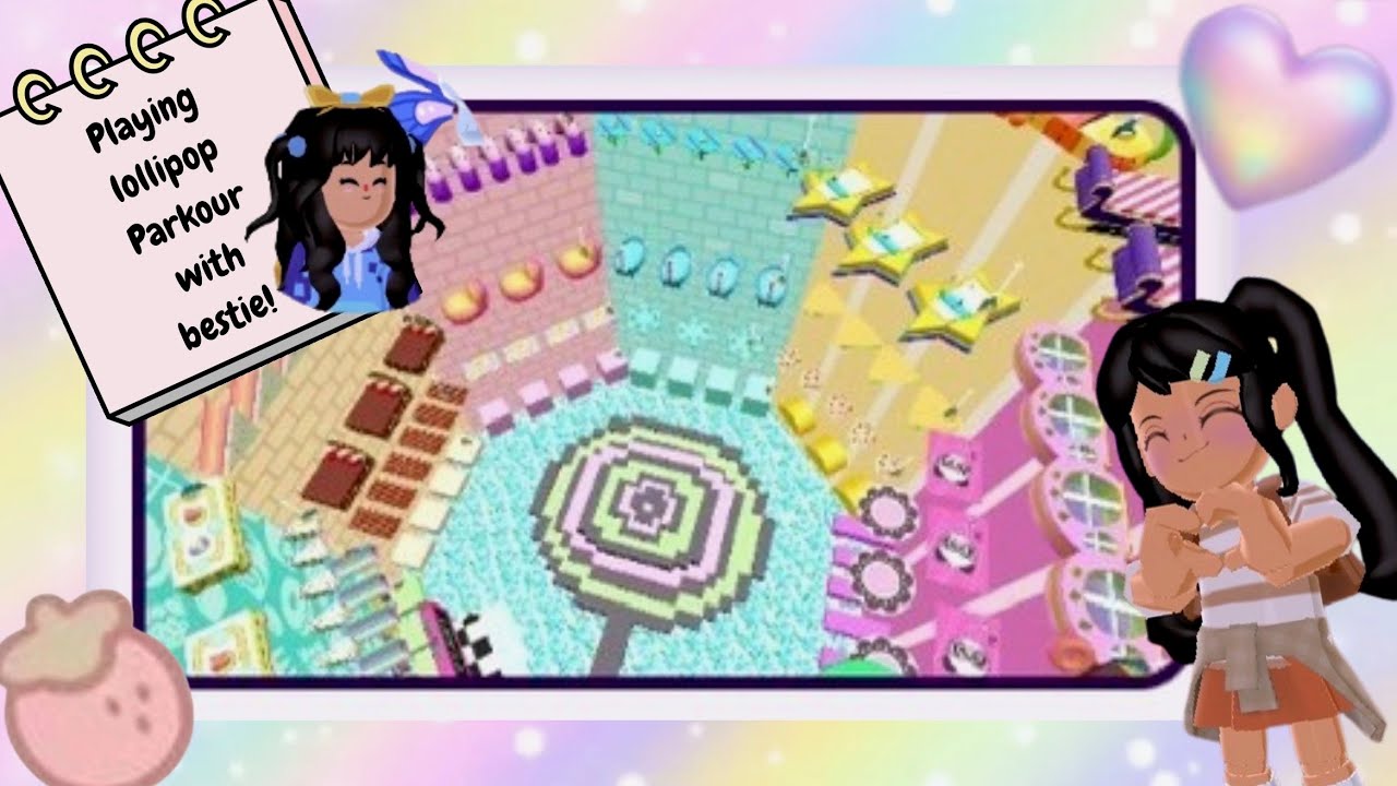Playing lollipop parkour with my bestie in PKXD game #pkxdgame #pkxdgameplay #pkxduniversd #roblox