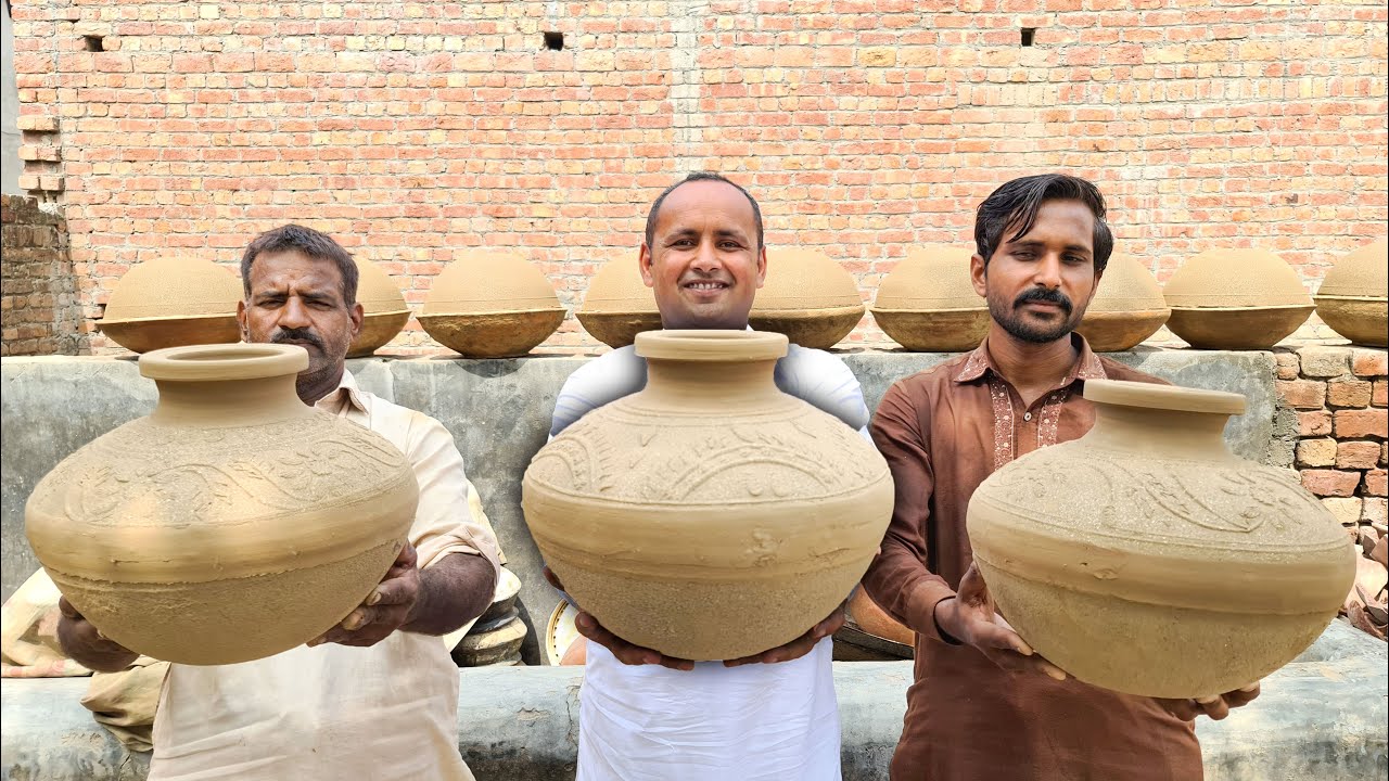 Pot Making With CLAY | Clay Pot | Amazing Talent of Pakistan Potter in Village | Small Industries
