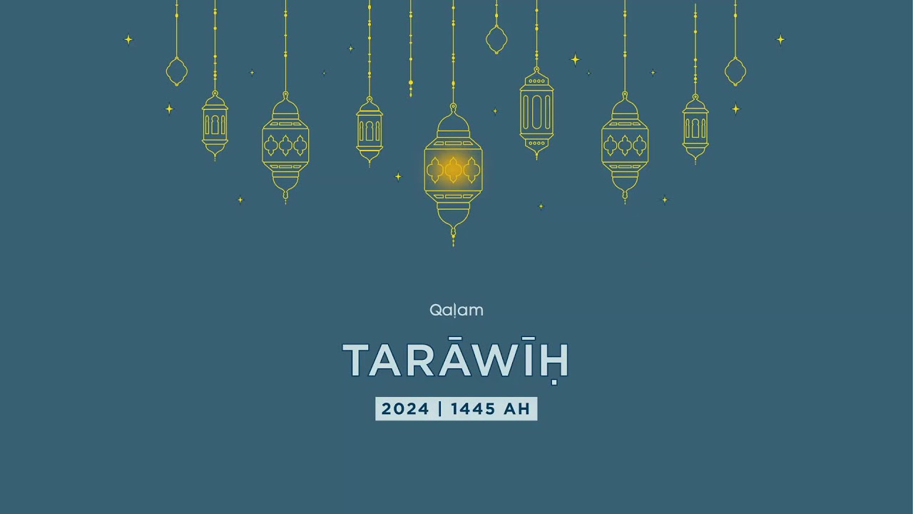 Tarāwīh Livestream from Qalam Masjid - Night 1 | Fātiḥah 1 - Baqarah 157