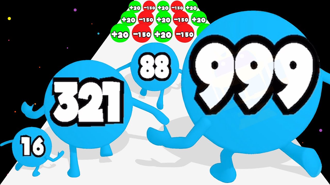 COLOR NUMBER.io - Number Run Race 3D (Max Level 999)
