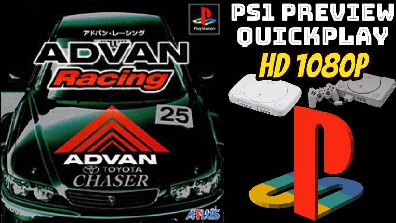 [PREVIEW] PS1 - ADVAN Racing (HD, 60FPS)