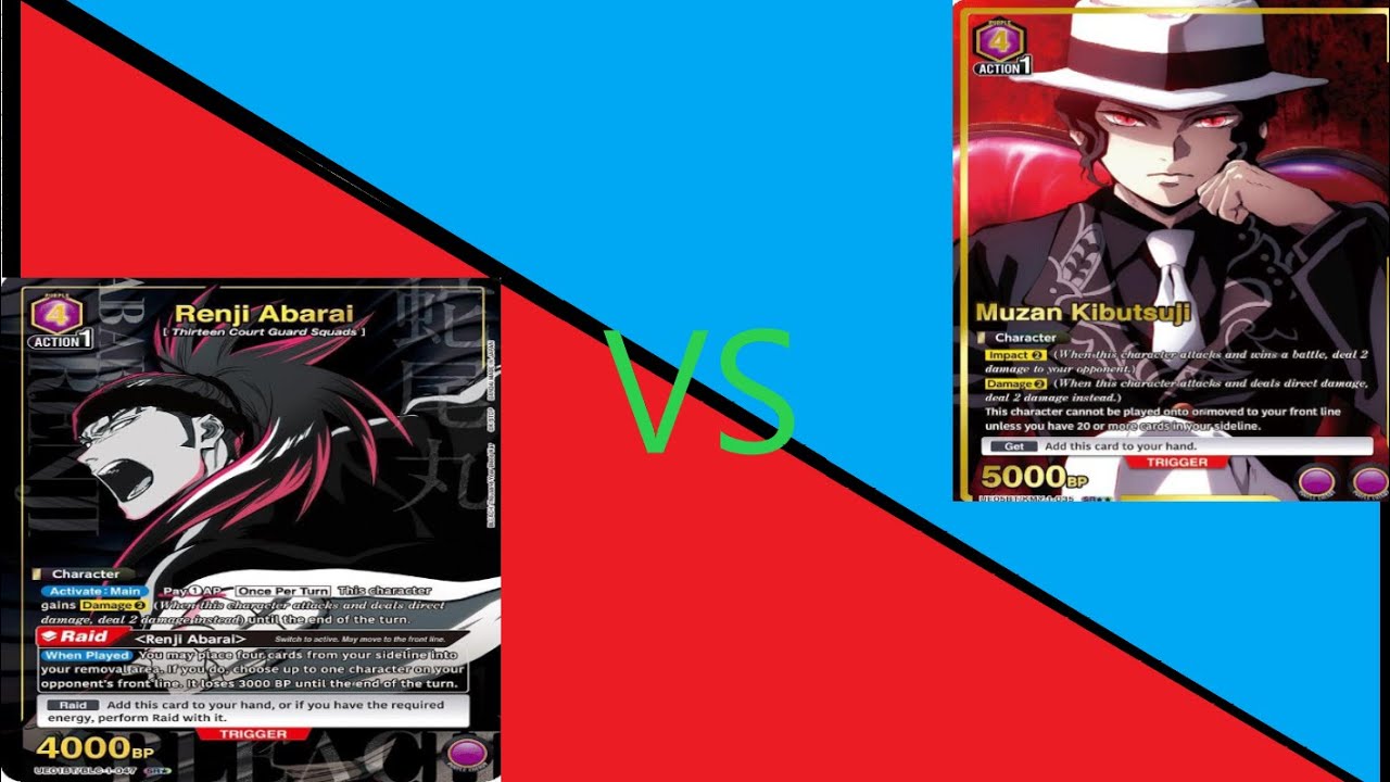 Union Arena Locals 01/10 Round 2 Purple Bleach (Renji) vs Purple Demon Slayer (Muzan)