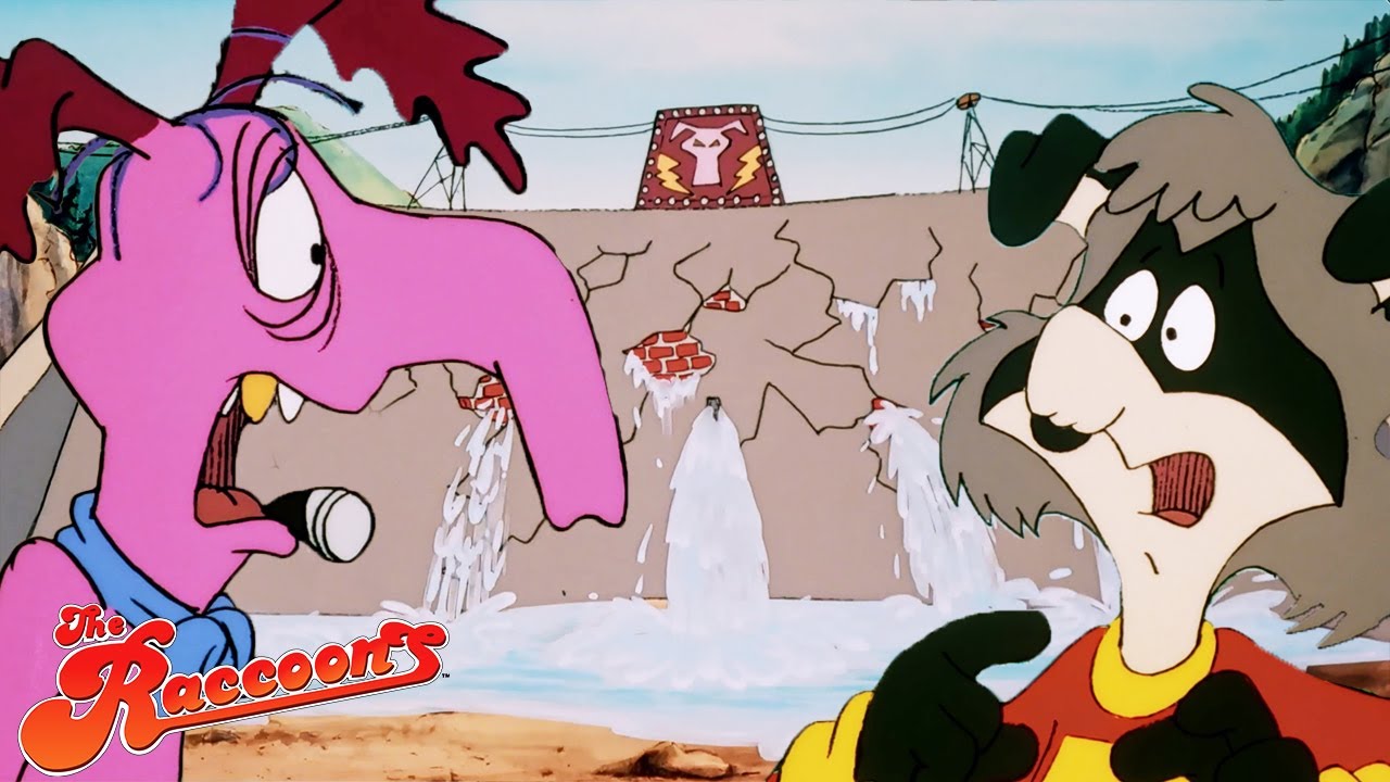 Power Trip! | The Raccoons Remastered in 4K | Retro Cartoons