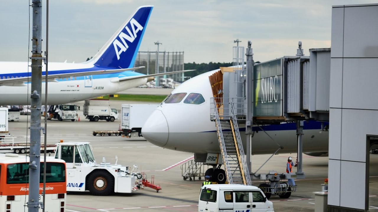 All Nippon Airways 787-9 Business Class NRT-LAX, Round the World 15-8 (Eastbound)
