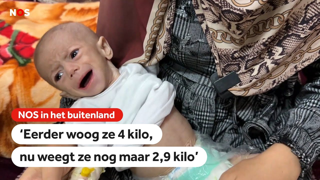 Amper eten in Gaza, kinderen ziek en ondervoed