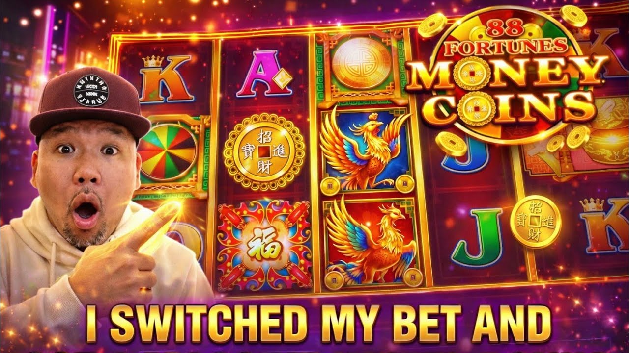 OMG!! HUGE WHEEL BONUS on 88 Fortunes Money Coins