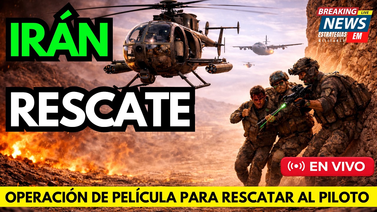 🚨 NOTICIAS IR&Aacute;N RESCATE DE PELICULA DEL PILOTO DEL F-15 &iexcl;LO NO CONTADO!
