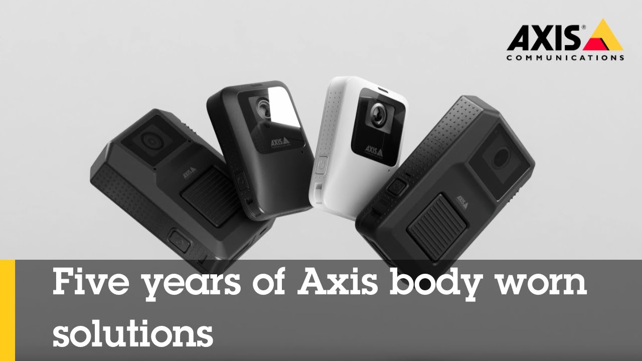 Five years of Axis body worn solutions