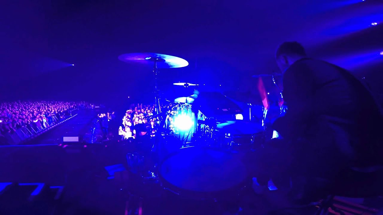Drum Cam Claudio Arduini, drummer for Oscar and The Wolf