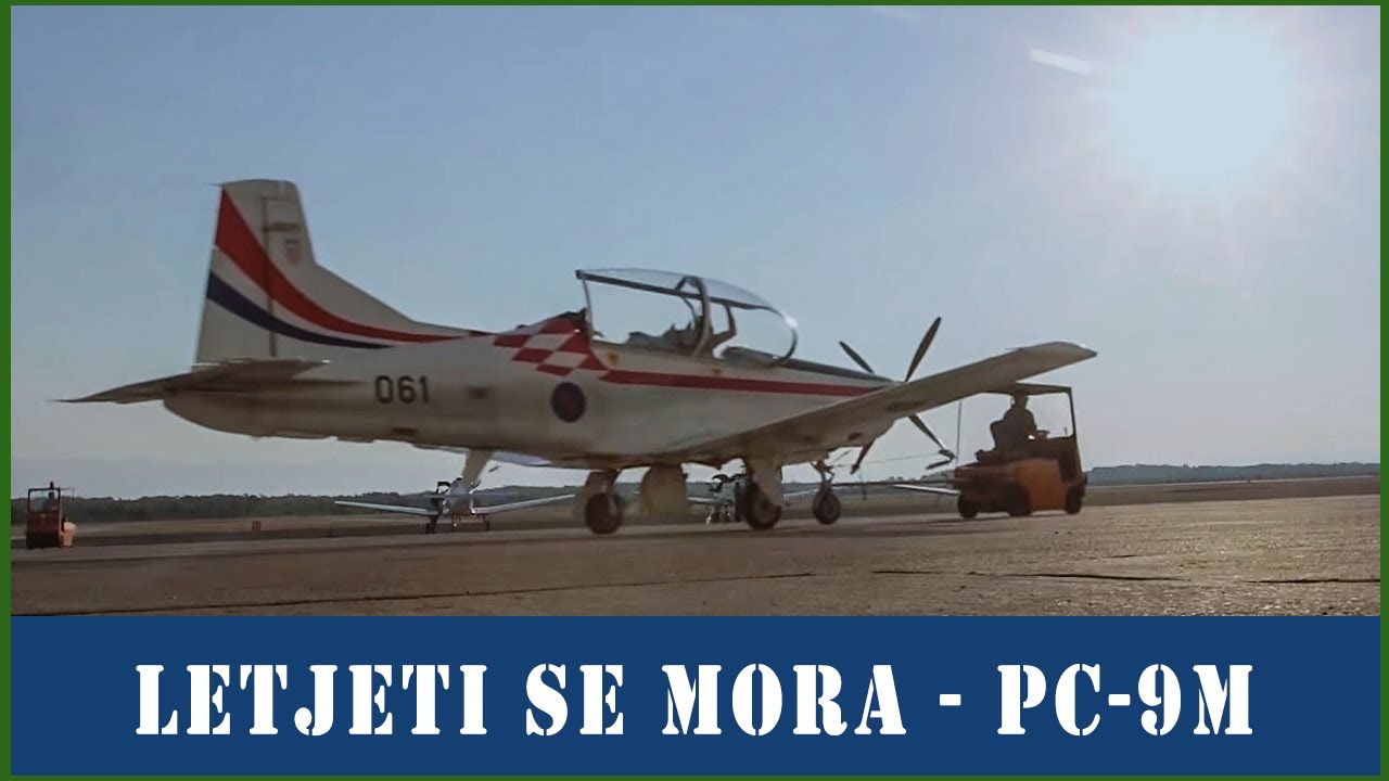 Letjeti se mora - Pilatus PC-9M