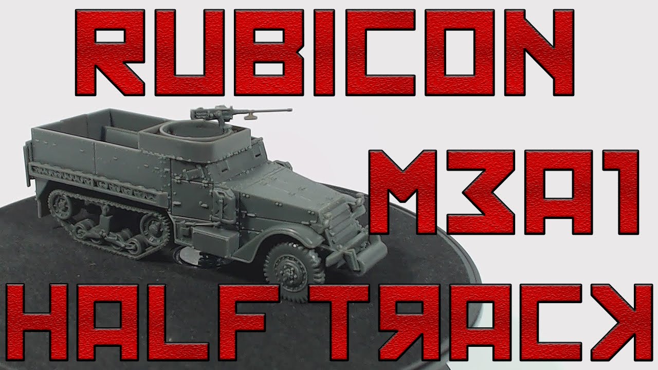 Rubicon 28mm Scale M3A1 Half Track